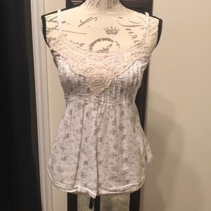 Floral tank top